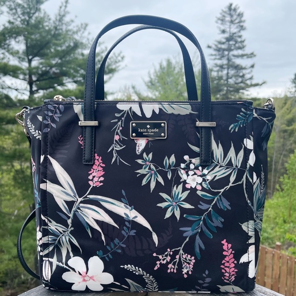 Kate Spade Alyse Wilson Road Botanical Satchel - Picture 4 of 7